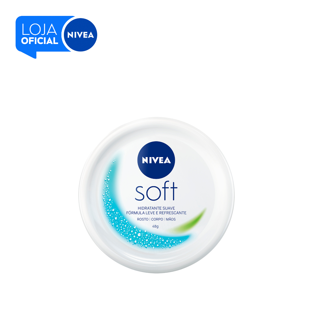 NIVEA Creme Hidratante Soft 48g BBB 26 em Oferta na Shopee