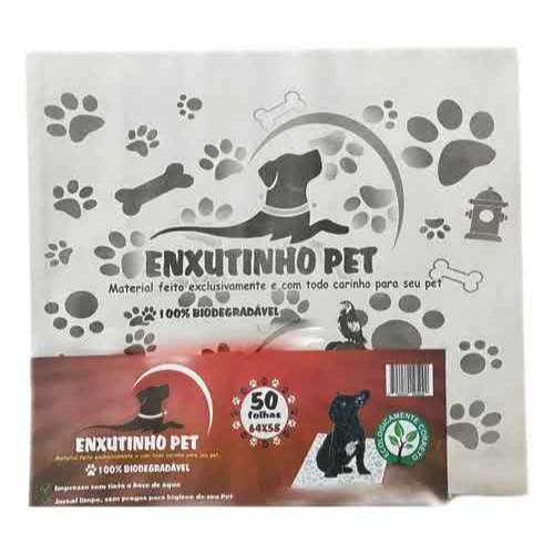Enxutinho Pet Jornal Atóxico 100% Biodegradável  - 800g