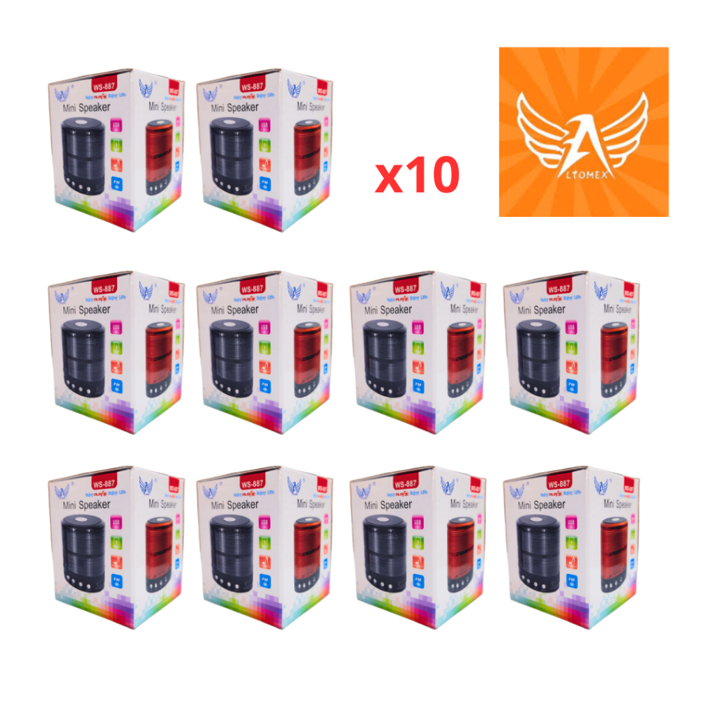 Caixa de Som Mini Speaker Ws 887: Onde Comprar | BuscaProdutos