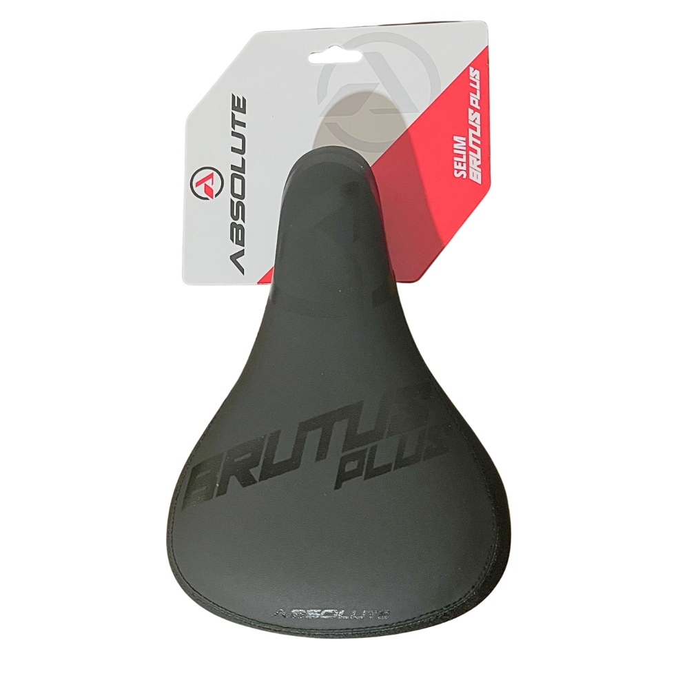 Selim Absolute Brutus Plus Preto Bike Grau Freeride 24x16