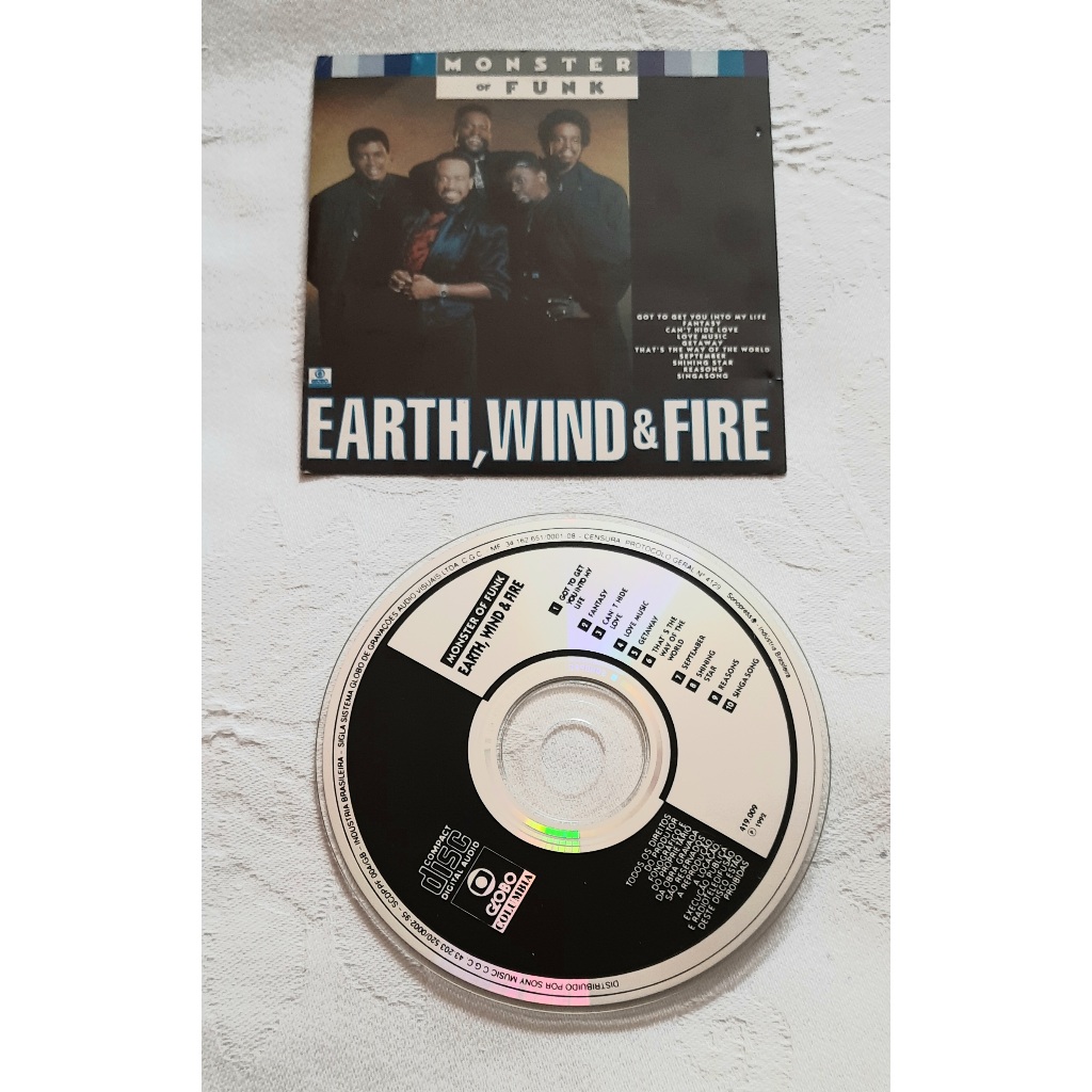 Cd Earth, Wind & Fire Monster Of Funk (s/ Contra Capa)