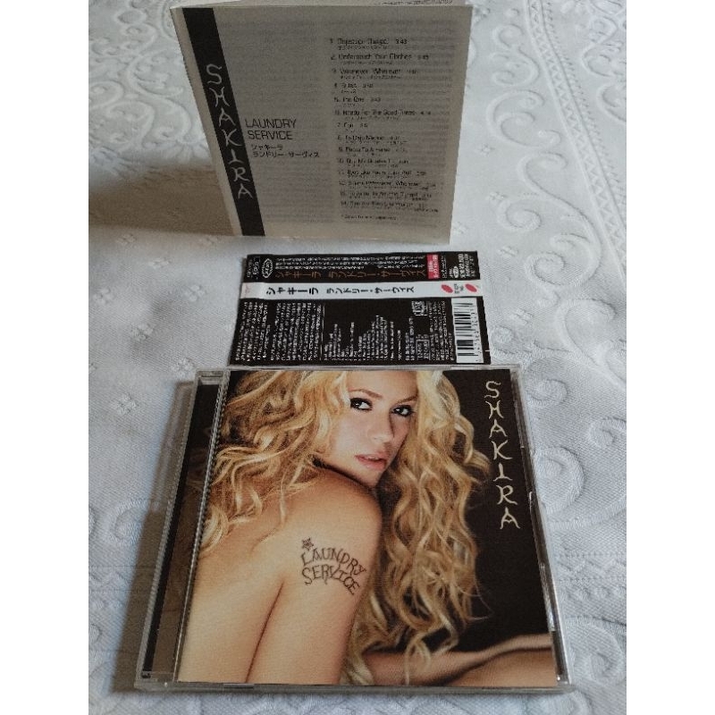 CD Shakira Laundry Service importado made In Japan raríssimo+ Obi+ bônus