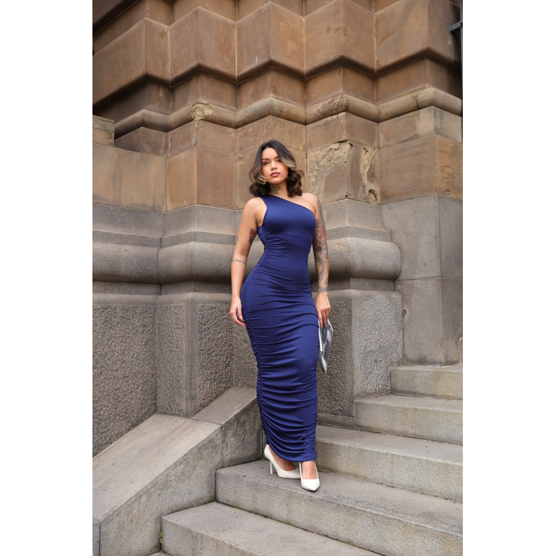 Vestido Drapeado Longo na Black Friday 2025 | BuscaProdutos