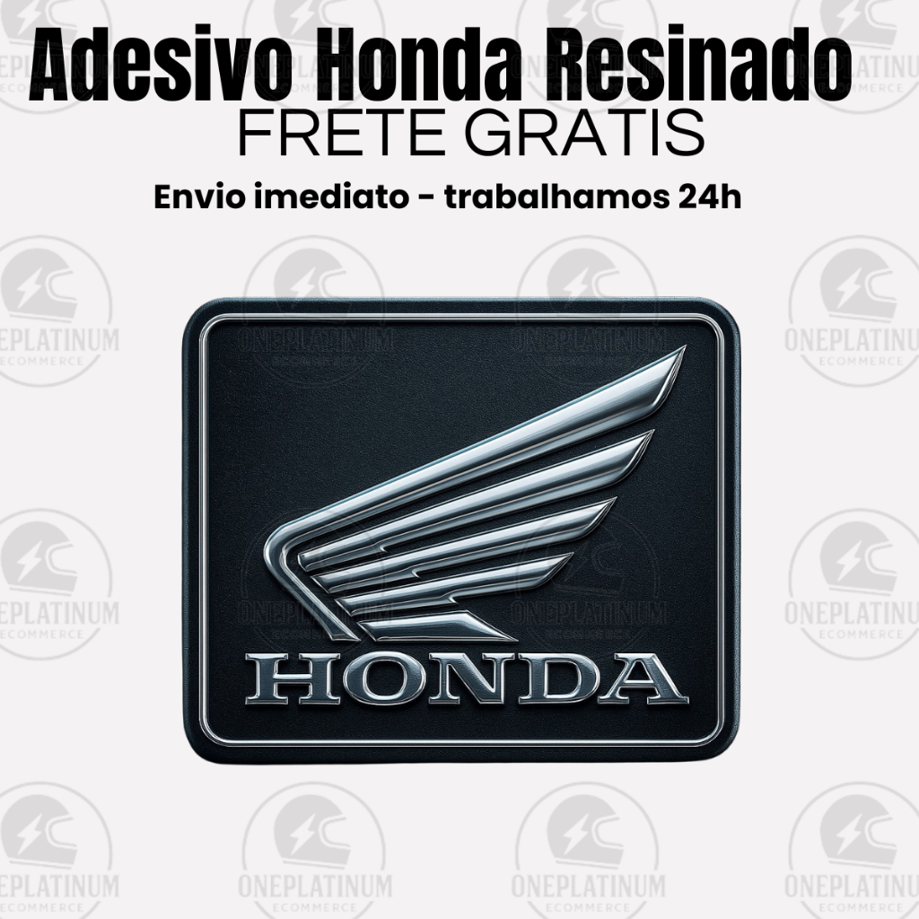 Adesivo Emblema Selo da Honda para cadeado do guidao cg titan start fan 125/ 150 /160 original Honda em Oferta na Shopee