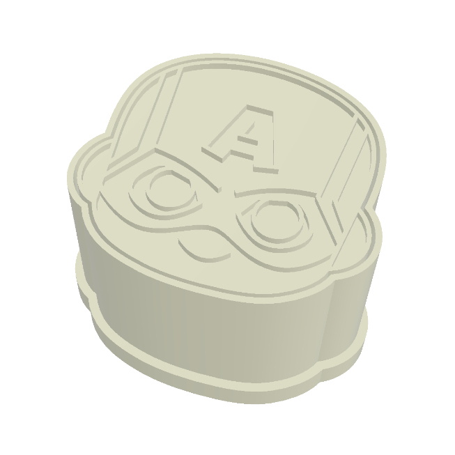 Ejetor modelador de brigadeiros Heróis Capitão América em Oferta na Shopee