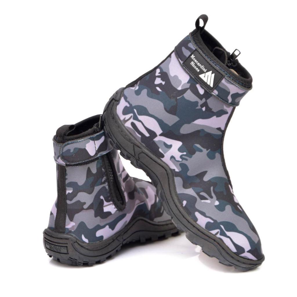 BOTINHA PESCA CANO CURTO PROTETORA TRILHA ADVENTURE UNISSEX ZÍPER VELCRO LANÇAMENTO MS em Oferta na Shopee