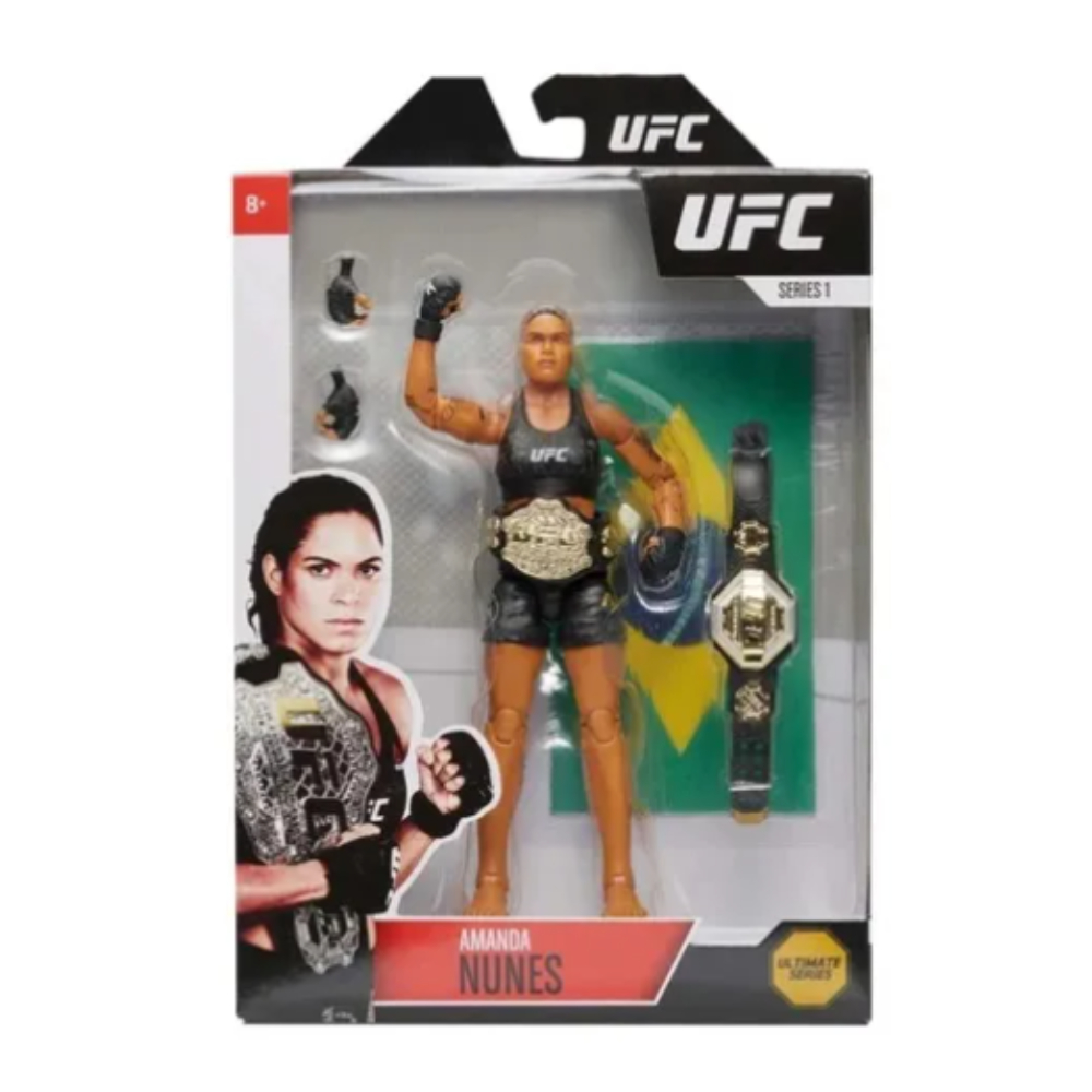 Boneco articulado Lutadora Amanda Nunes Ufc - Multikids