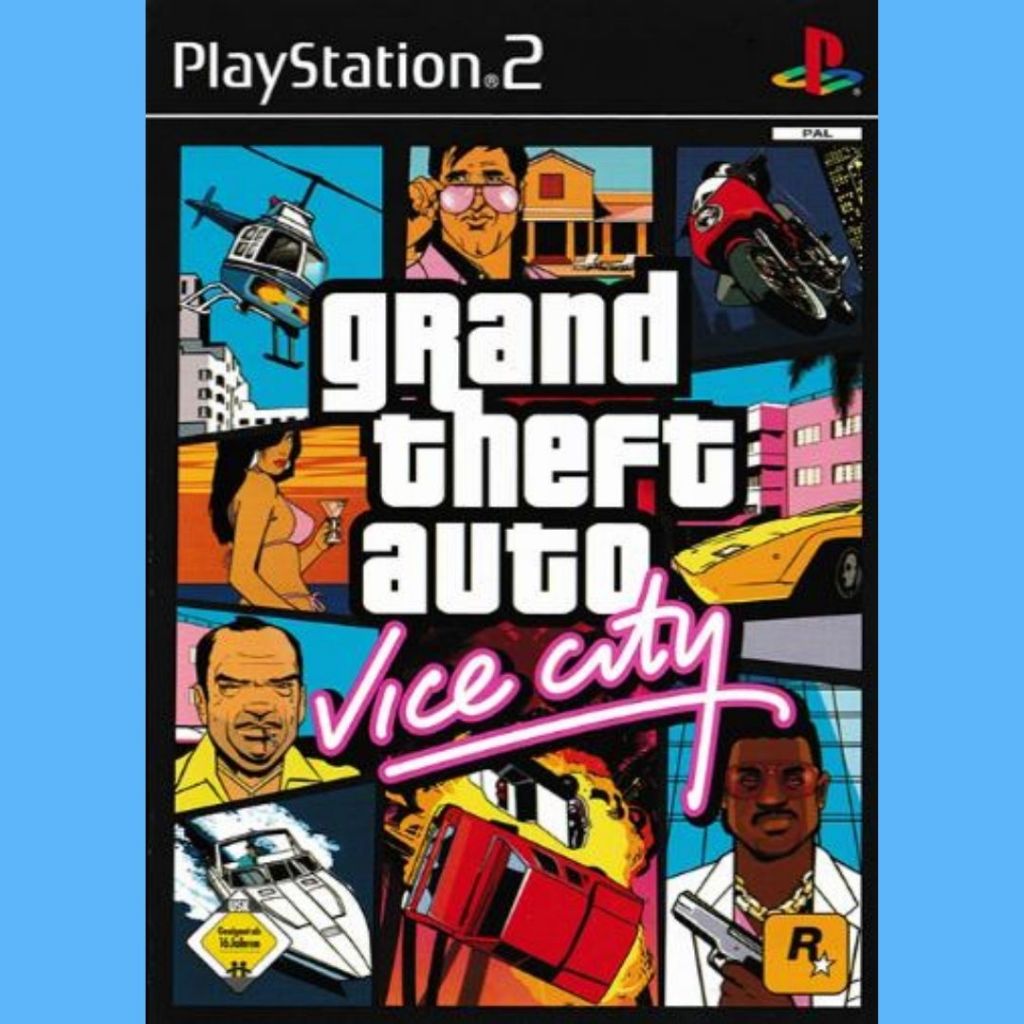 Jogo  Grand Theft Auto: Vice City PS2 Oferta UP!!!