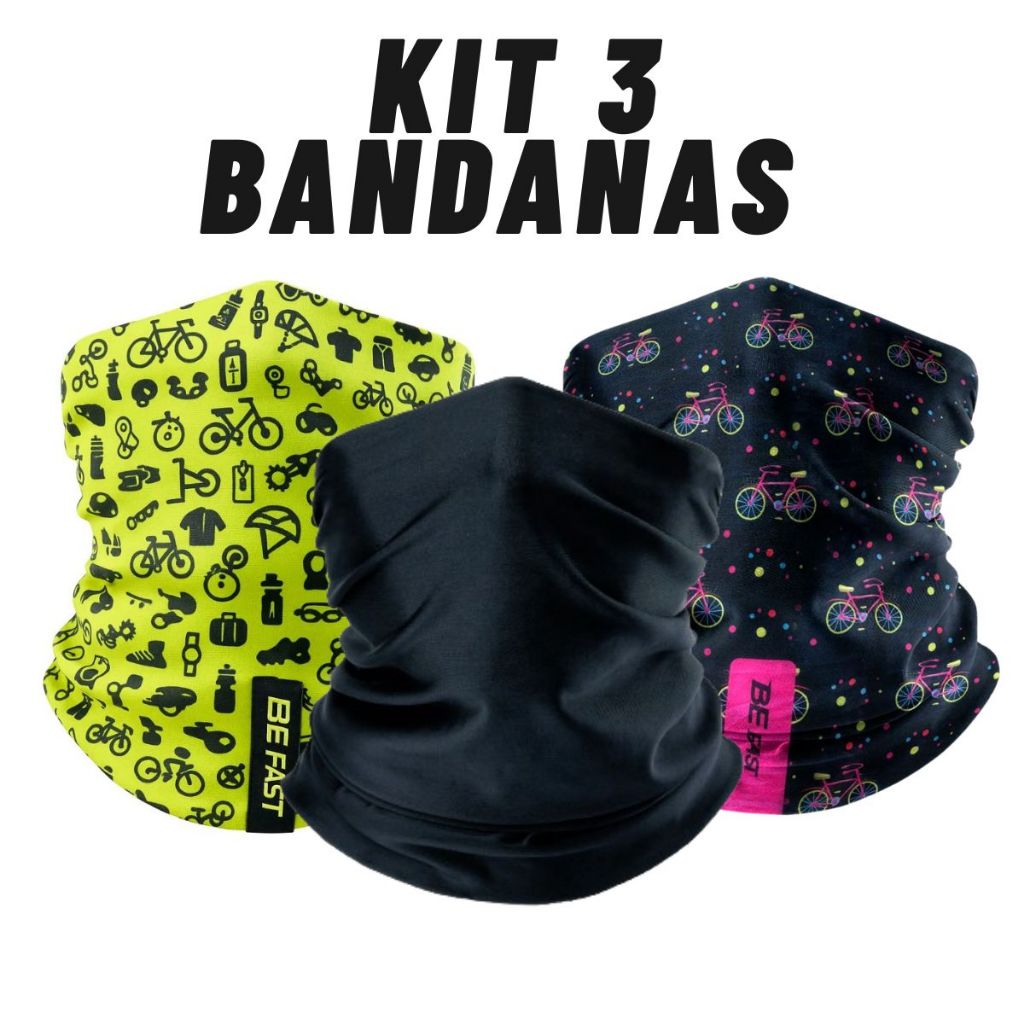 Bandanas Ciclismo Lisa Running Unissex Bicicleta Corrida Tubular Balaclava Toca