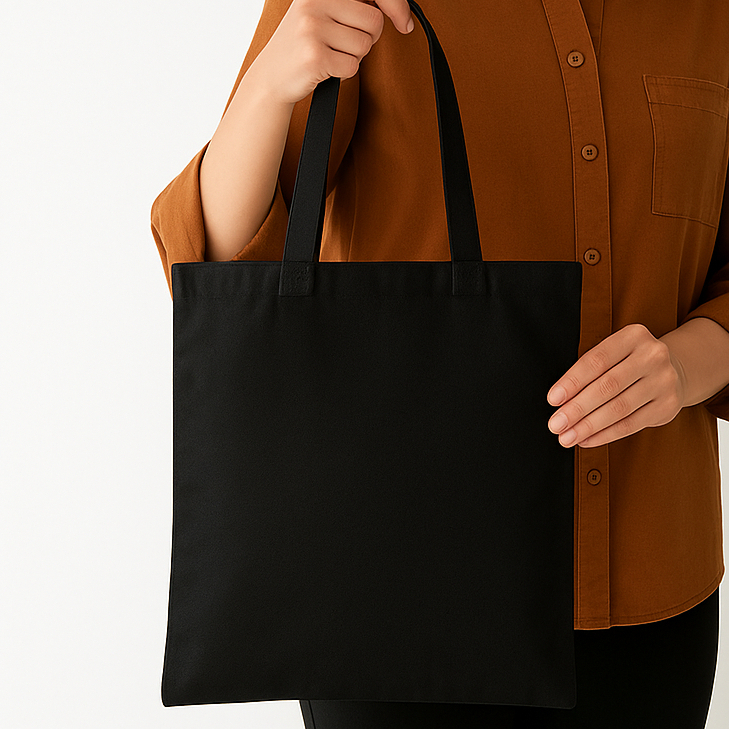 Sacolas Ecobag bolsa Preta 30x40Alt - 100% algodão Ecológica sem estampa em Oferta na Shopee