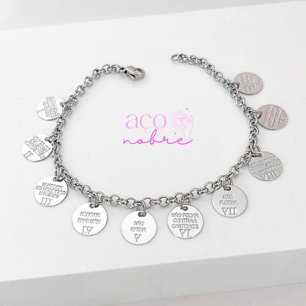 O que é Pulseira 10 Mandamentos Aço? Guia e Onde Comprar | BuscaProdutos