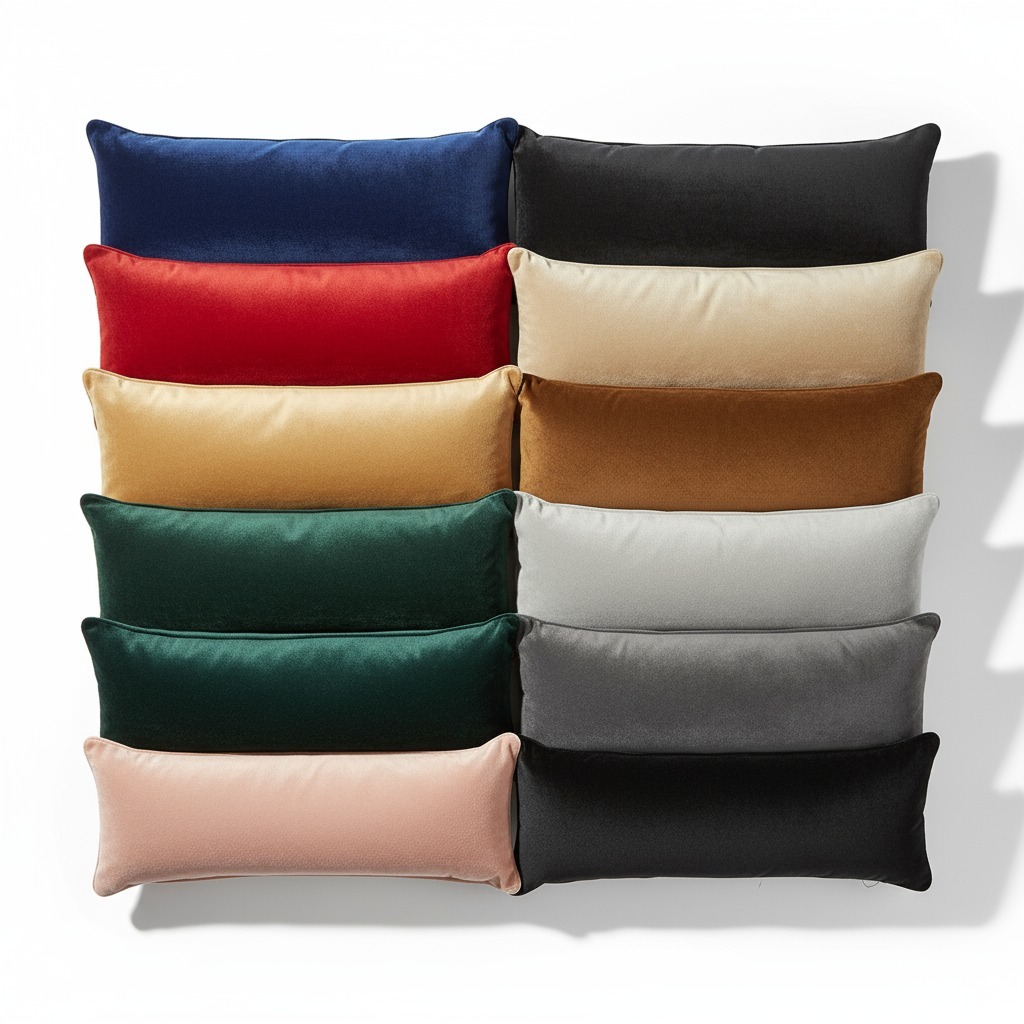 Kit 2 Capas Almofadas Baguete Retangular com ziper  Luxo Decorativas 28x56cm em Oferta na Shopee