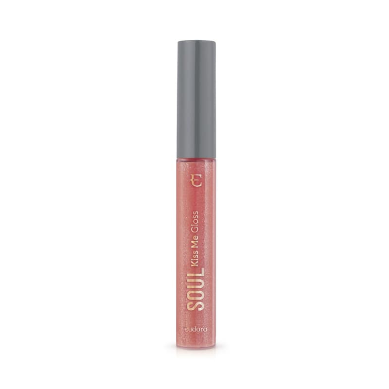 Gloss Labial Rosa Holofote SOUL Kiss Me 5,2ml Eudora