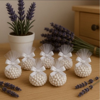 kit 08 saches lavanda branco calmante lembrancinha presente perfumado gavetas armarios quarto bebê revelação em Oferta na Shopee