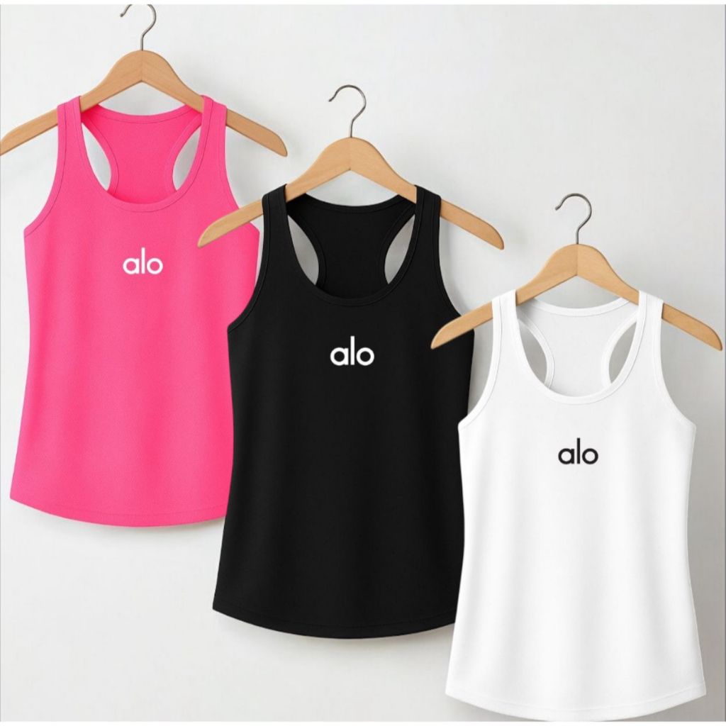 Kit 3 Regatas Nadadora Dry Fit Feminina Yoga Poliester Tecido Premium Leve