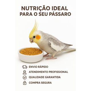 Ração Extrusada 1 kg Premium CALOPSITA - AGAPONE -Psitacídeos -  (PASSAROS DE MEDIO PORTE EM GERAL) em Oferta na Shopee