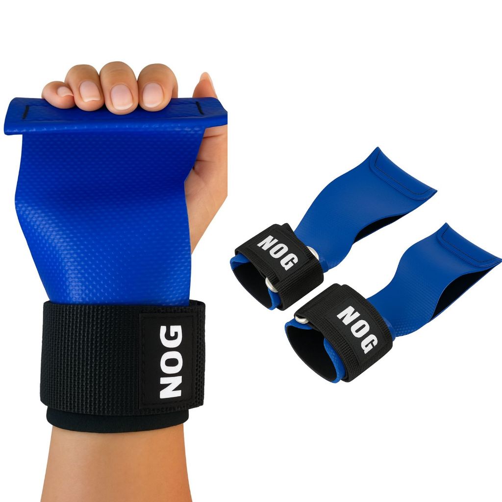 Luva Palmar Hand Grip Lion NoG Extrem Para Crossfit LONA VERMELHA, AZUL E PRETO