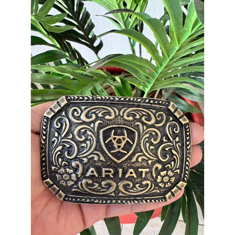 fivela country ARIAT metal lançamento