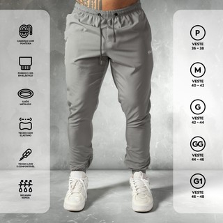 Calça Jogger Tactel com Elastano para Treino Esportiva Masculina