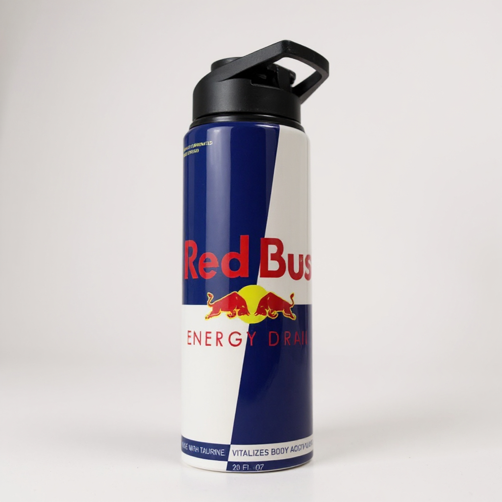 Garrafa Squeeze 750ml Personalizada |  RedBull | Energetico em Oferta na Shopee