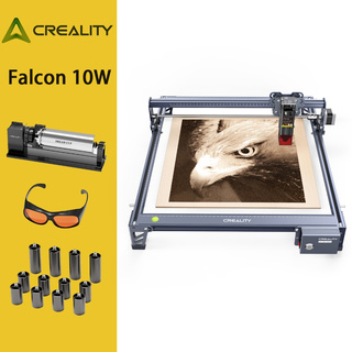 Creality CR-Laser Falcon impressora laser 10W máquina de gravação a laser 360° Rolo 3 in 1 em Oferta na Shopee