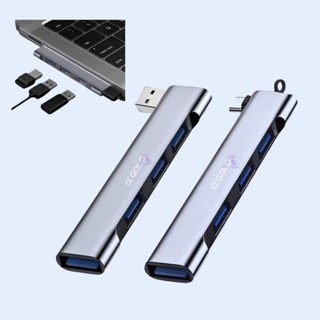 HUB USB USB3.0 OTG Type C 5Gbps Multi Splitter 4 Em 1Teclado, Mouse, Notebook, Celular, Câmera DSLR em Oferta na Shopee