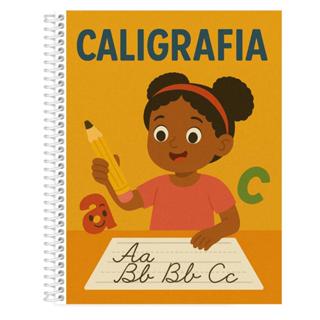 Caderno de Caligrafia Infantil com Exercícios Educativos de Escrita Cursiva em Oferta na Shopee