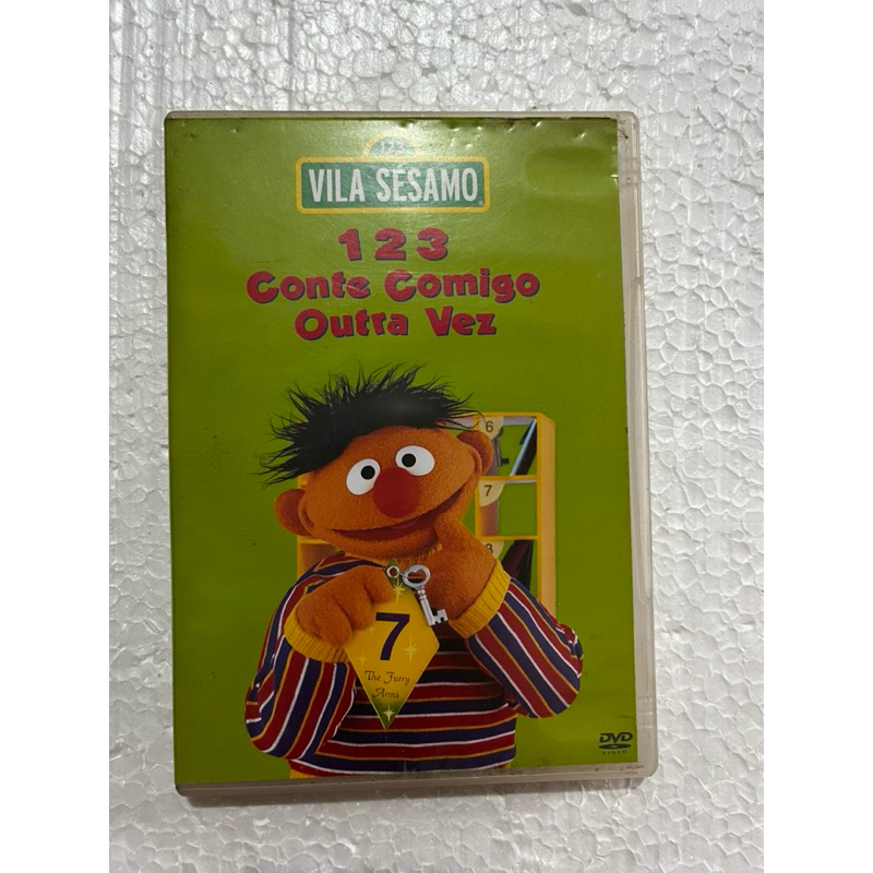 Dvd Vila Sesamo 1 2 3 conte comigo outra vez - ref:EDN
