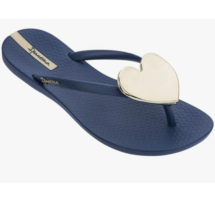 CHINELO IPANEMA MAXI FASHION FEMININO AZUL/MARROM/PRETO em Oferta na Shopee