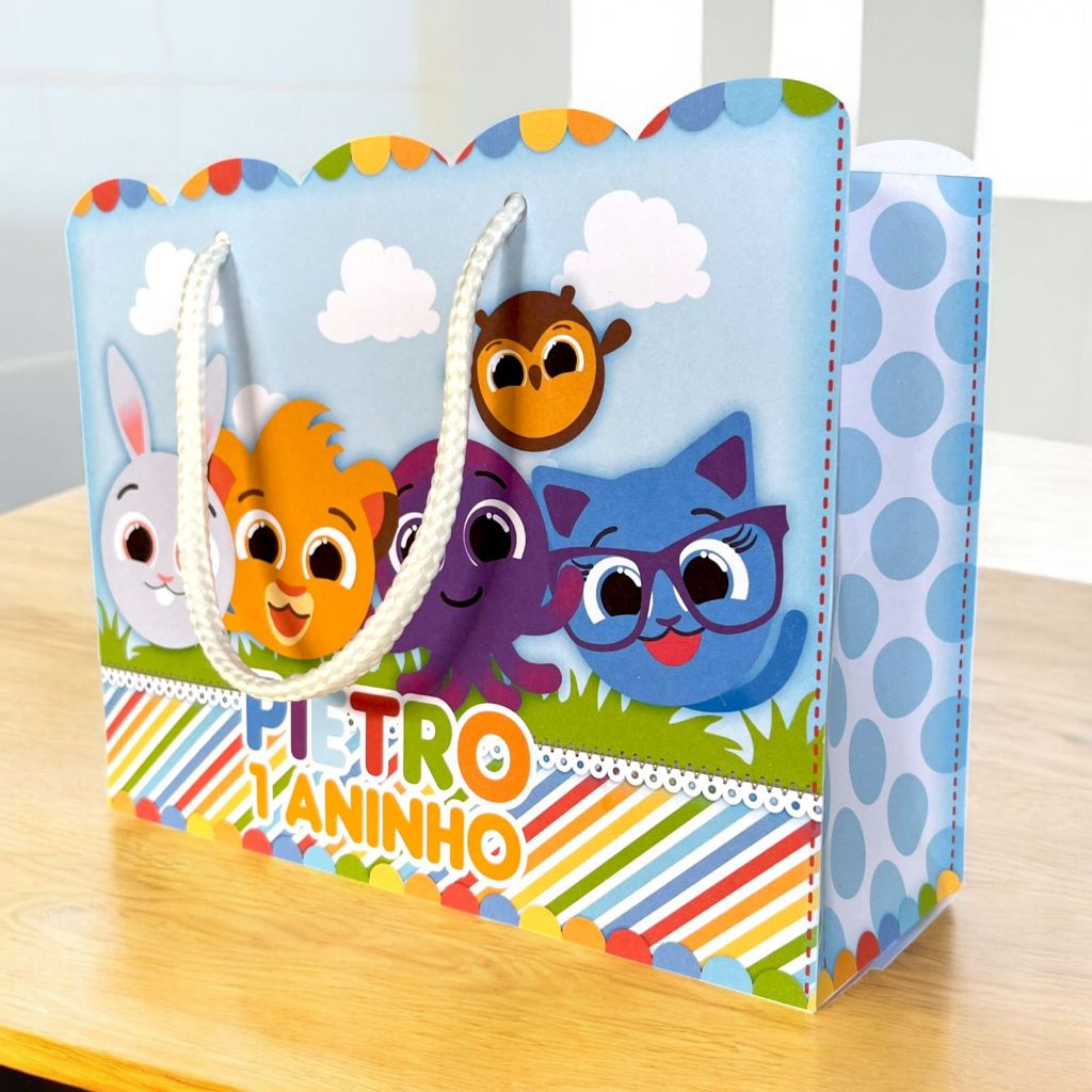 Sacolinha BOLOFOFO Personalizado | Sacolinha | Lembrancinha | Mimos | Aniversário PEGUE E MONTE