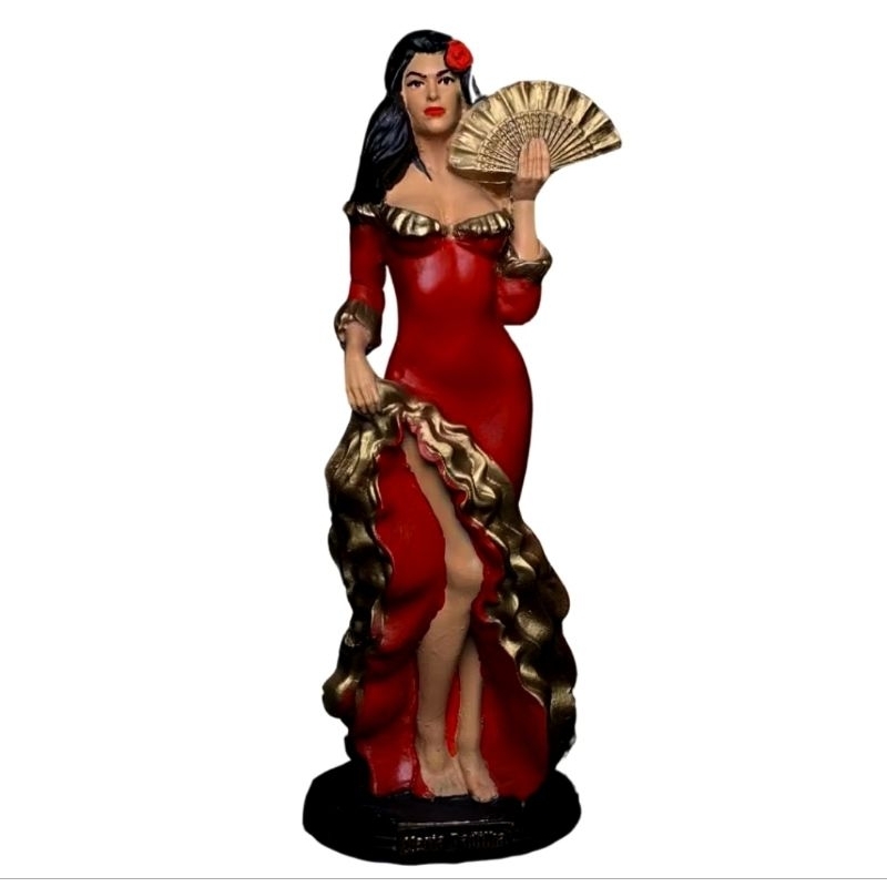 POMBA GIRA 23CM EM GESSO em Oferta na Shopee