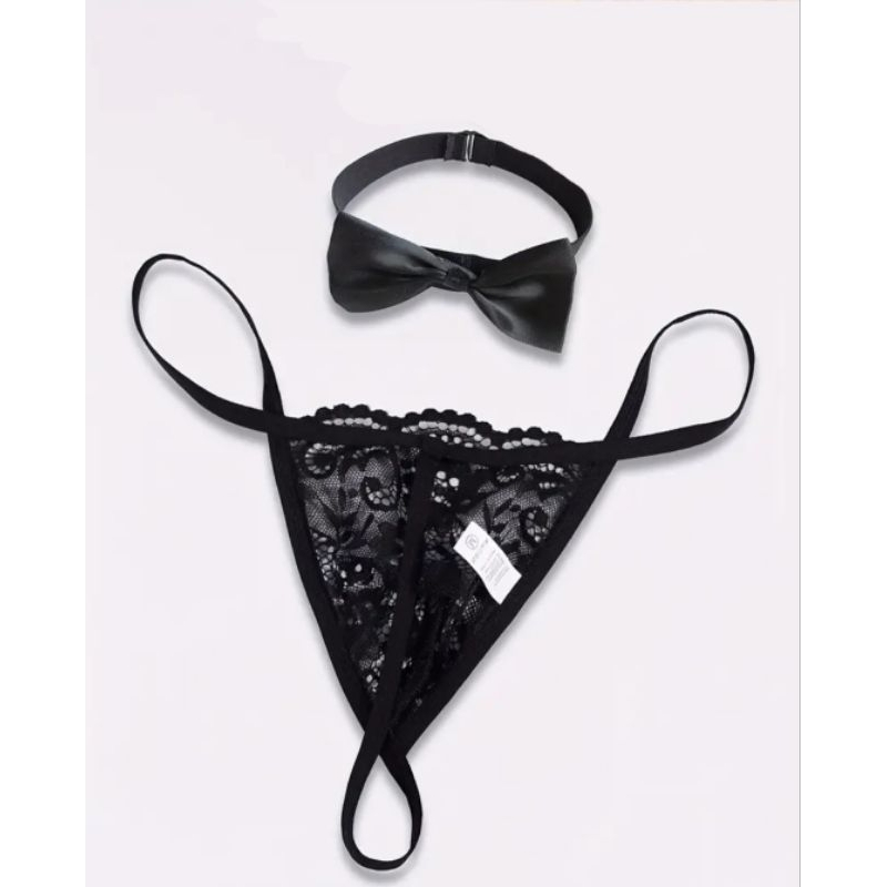 Cueca jockstrap tanga calcinha masculina 8050 com gargantilha