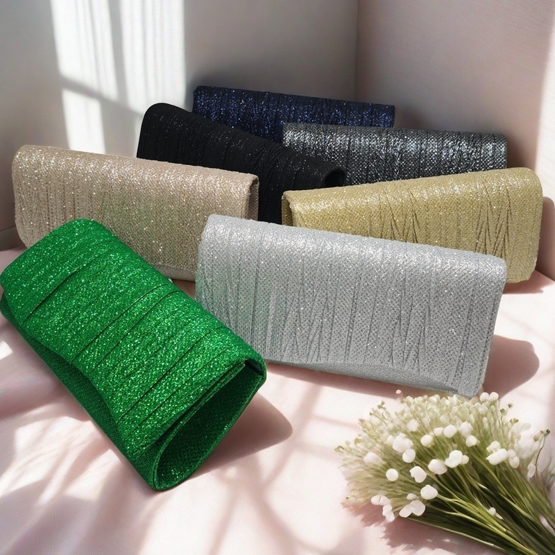 Bolsa clutch festa Casament bolsa com brilho de fest Carteira Feminina Com Glitter WT189-20 wt