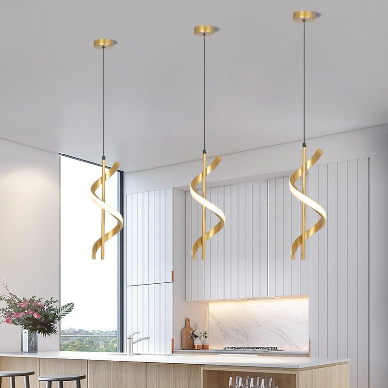 3 Cores Luminária De Teto Pendente Led Moderna Lustre para Corredor Sala Quarto Cozinha