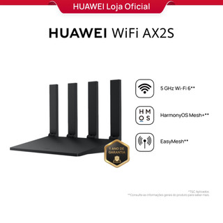 HUAWEI WiFi AX2S | Roteador | WS7000 V2 | Dual Band | 4 Antenas | 5 GHz Wi-Fi 6