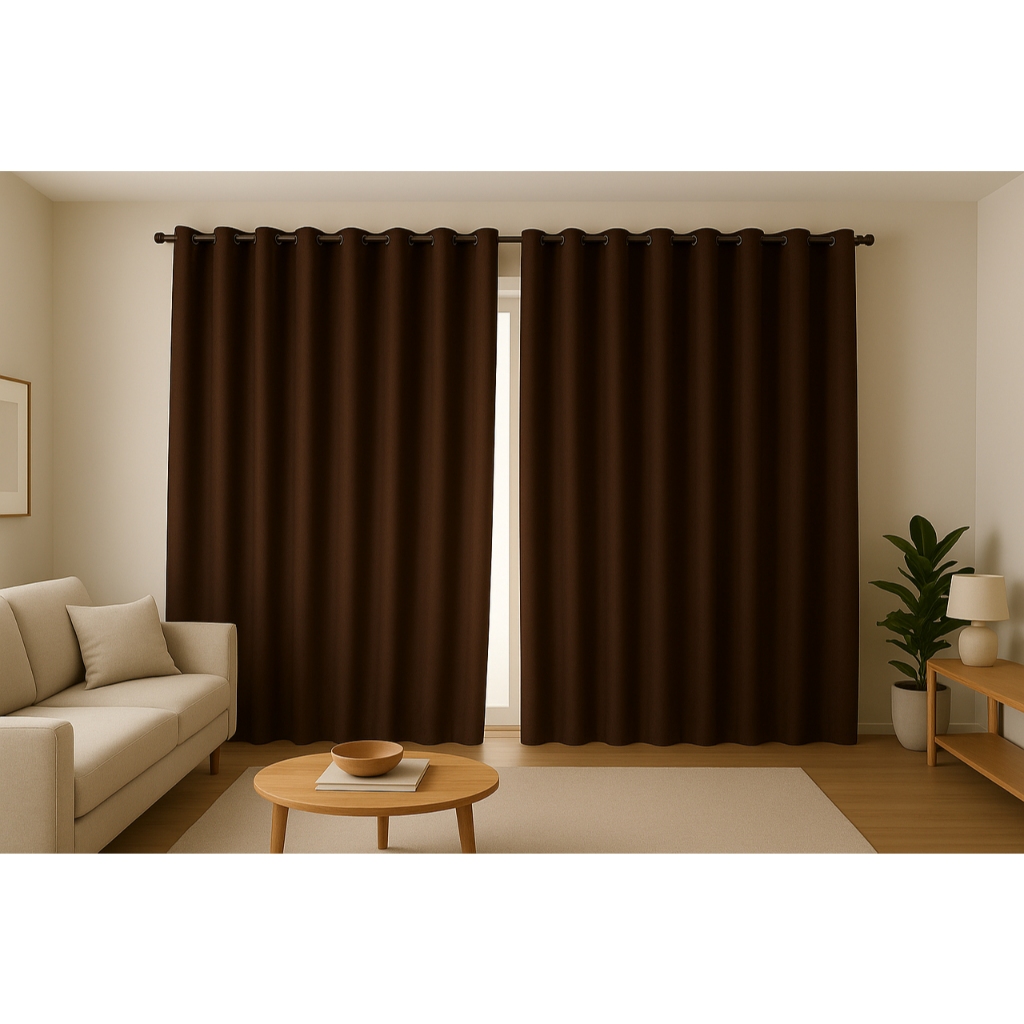 Cortina PREMIUM 5,00 x 2,50 - Ideal para Decoração, Quarto, Sala, Escritório, Parede Inteira em Oferta na Shopee