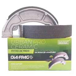 Lonas de Freio Yes 125 / Dk 160 / Intruder 125 / Dk 150 / Katana 125 Sob Medida 0.50 Diafrag Cerâmica Pró