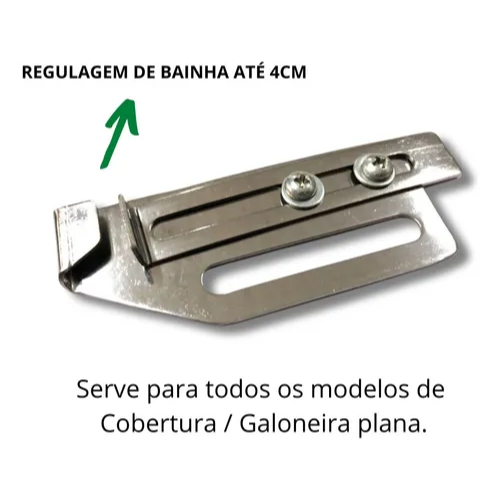 Aparelho Guia de Bainha Regulável para Galoneira Cobertura Industrial - Universal