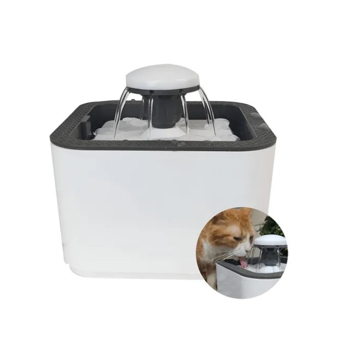 Bebedouro Fonte Agua Gatos Filtro 2.5 litros Cachorro Pet Bomba dagua Cães Envio Já
