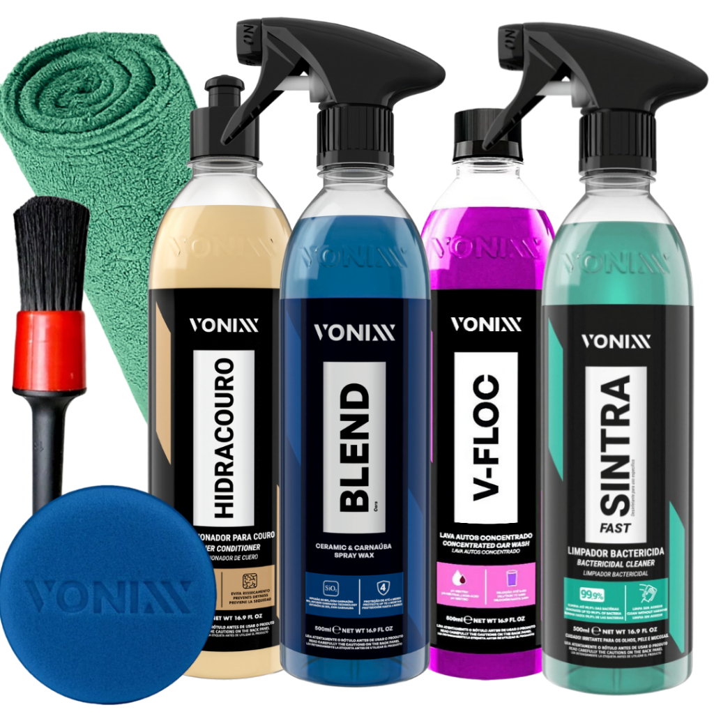 Kit Shampoo V-Floc Hidracouro Blend Spray Sintra Fast Vonixx