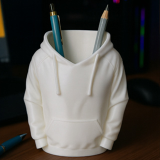 Porta-Lápis Criativo em Formato de Moletom – Impressão 3D em PLA | Várias Cores em Oferta na Shopee