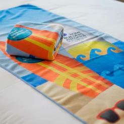 Toalha Surf Estampa HD - Algodão e Poliéster de Qualidade Premium - Design Exclusivo Importado