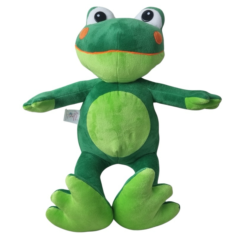 Sapo de Pelúcia Frog para Brinquedo e Decoração