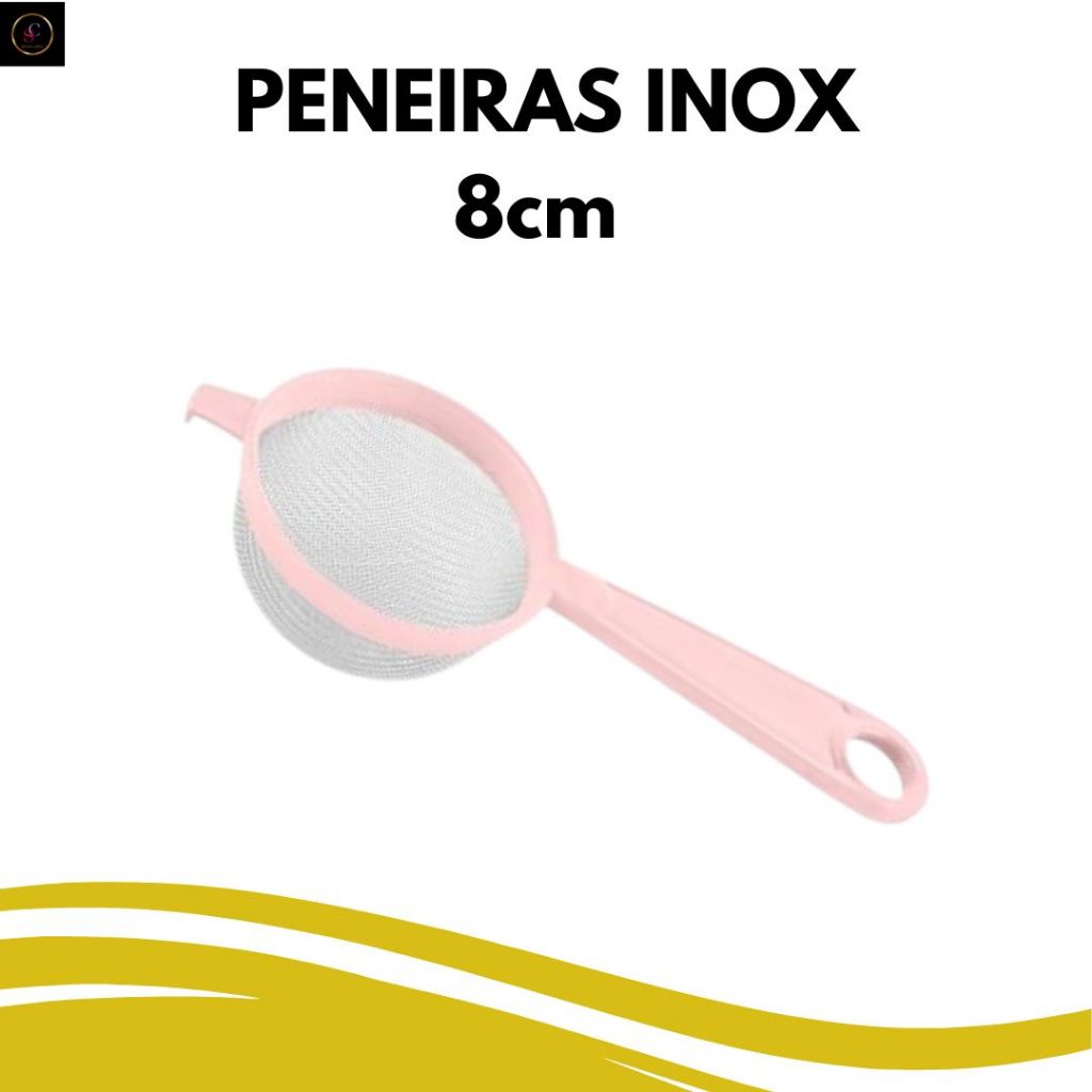 PENEIRAS INOX Uz. UTILIDADES de 8,5cm e/ou 15cm
