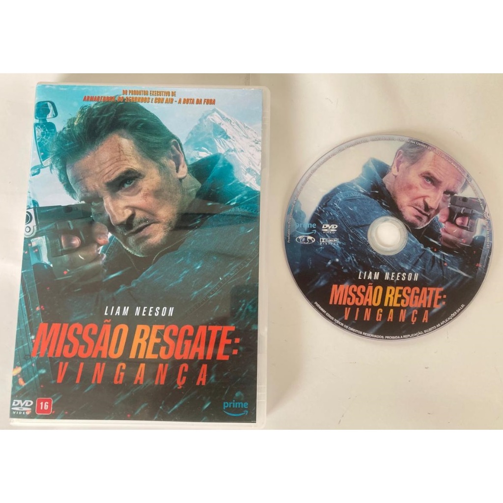 DVD - Missão Resgate: Vingança - Dublado e Legendado