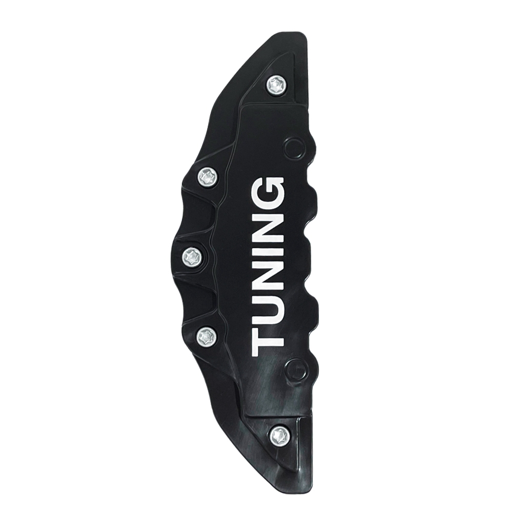 Capa Pinça Freio Preto - Tuning Aro 15" 16" 17" 18" + Cola Grátis