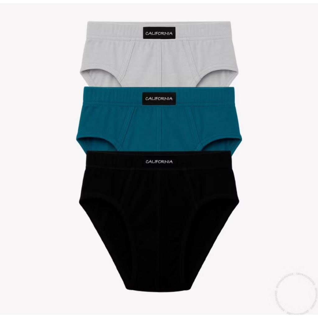 KIT Cuecas Algodão Adulto Califórnia em Oferta na Shopee