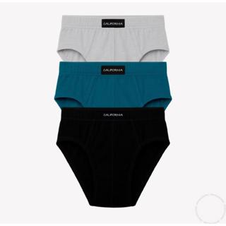 KIT Cuecas Algodão Adulto Califórnia em Oferta na Shopee