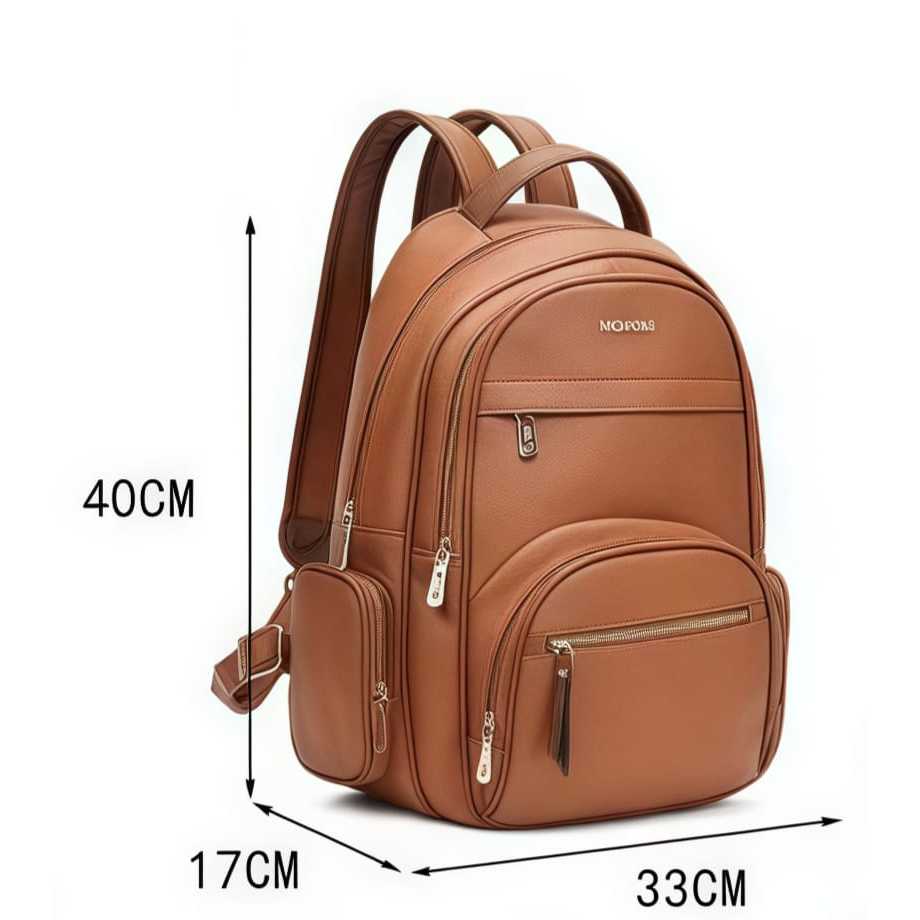 Mochila Bolsa Feminina Couro Sintéticos Escola Faculdade Trabalho MODA em Oferta na Shopee