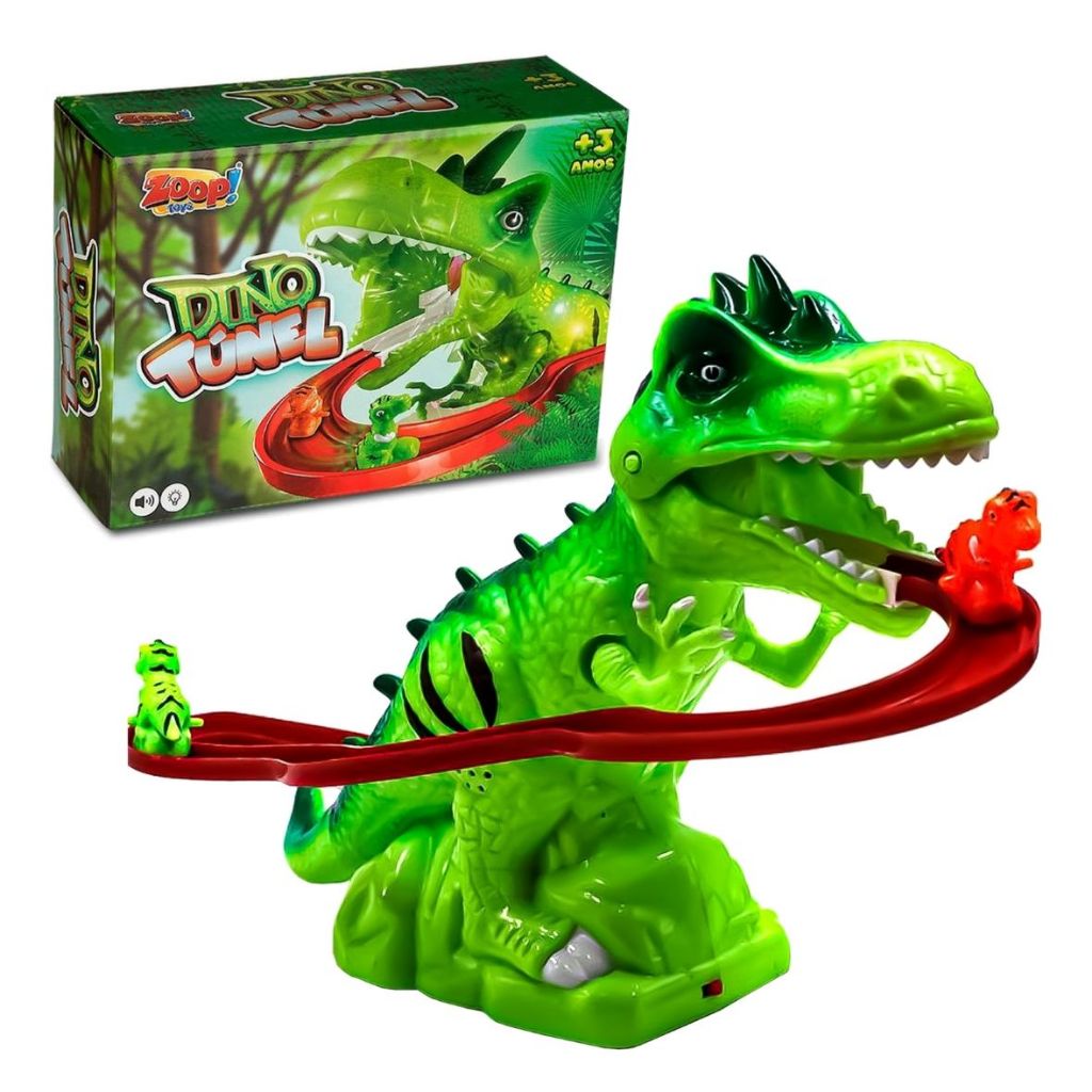 Pista Dino Túnel Brinquedo Infantil Completo Carrinho Educativo Montar Dinossauro Diversão Criança em Oferta na Shopee